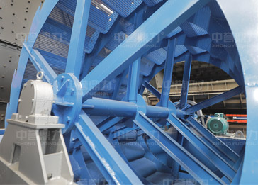 輪式洗砂機結(jié)構(gòu)原理