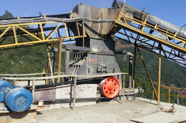 四川年產(chǎn)100萬噸花崗巖破碎生產(chǎn)線