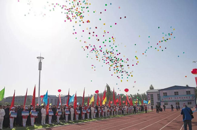 衛(wèi)輝市民運(yùn)動(dòng)會(huì)開(kāi)幕儀式
