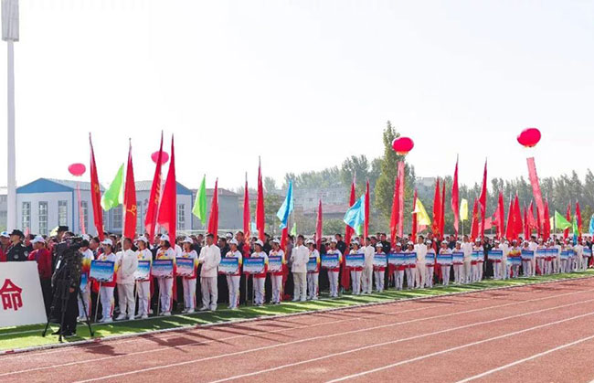 衛(wèi)輝市民運(yùn)動(dòng)會(huì)開(kāi)幕儀式