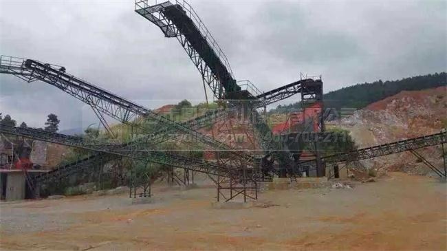 陜西石灰?guī)r生產(chǎn)線現(xiàn)場圖片