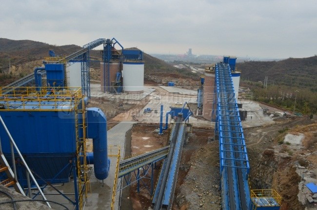 貴州六盤水精品砂石生產(chǎn)線