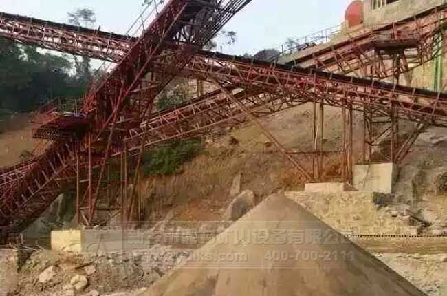 遵義時產(chǎn)500噸砂石生產(chǎn)線
