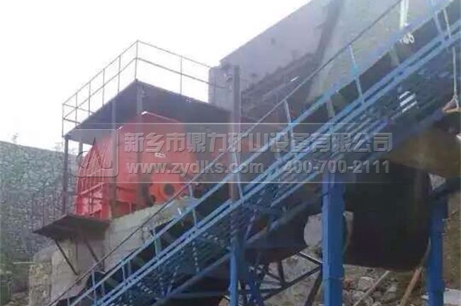 湖北黃石時產500噸石料生產線