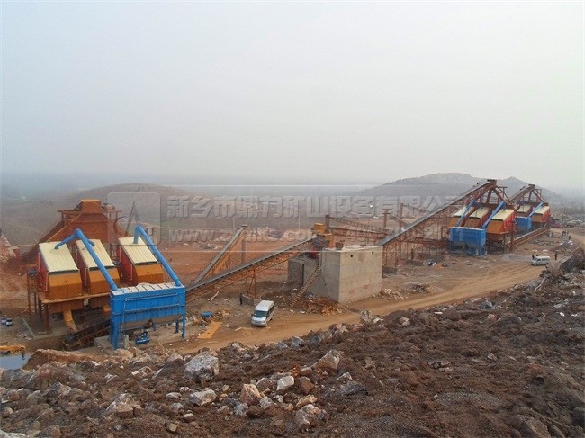 安徽淮北時產(chǎn)1300-1500噸石料生產(chǎn)線