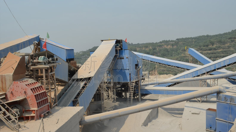 江西南昌時(shí)產(chǎn)600噸石料廠生產(chǎn)線配置方案