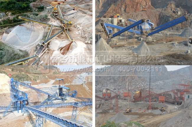 日產(chǎn)萬噸砂石生產(chǎn)線設備