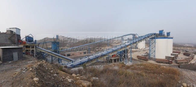水泥廠骨料生產(chǎn)線