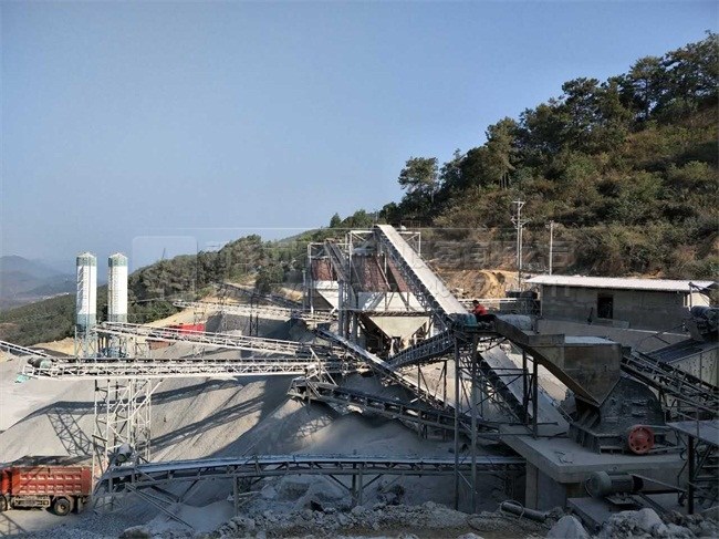 頁巖石料破碎機生產(chǎn)線