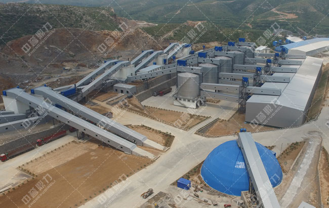 時產(chǎn)3000噸打砂機(jī)生產(chǎn)線