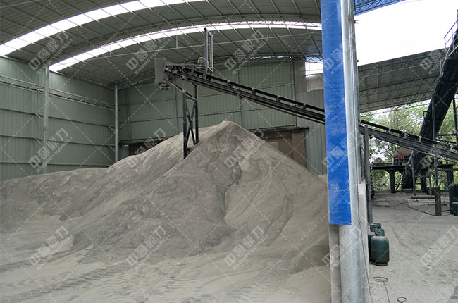 制砂機(jī)出砂量