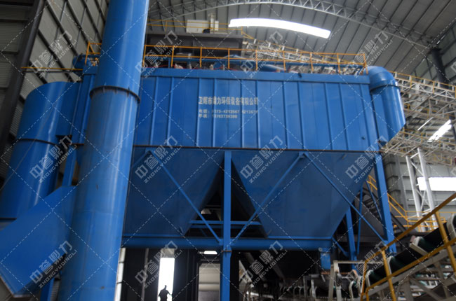 河北白沙時(shí)產(chǎn)3000噸石料生產(chǎn)線輸送除塵
