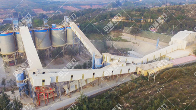 河北內(nèi)丘中聯(lián)水泥碎石骨料生產(chǎn)線