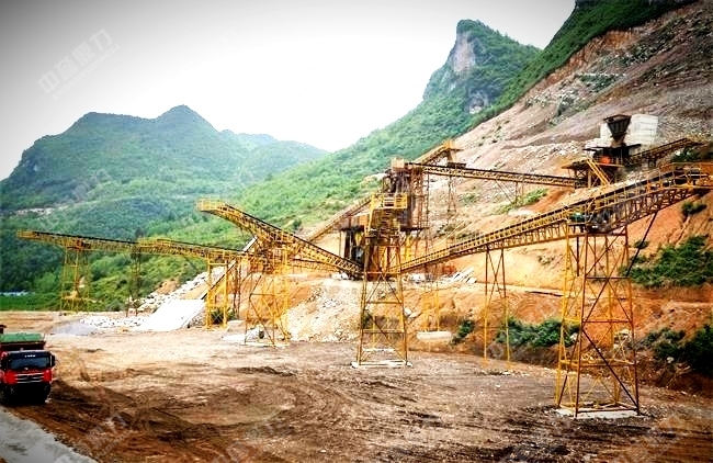 建好的砂石生產(chǎn)線