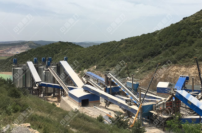 山西長治時(shí)產(chǎn)800噸石料場生產(chǎn)線 山西長治時(shí)產(chǎn)800噸石料場生產(chǎn)線