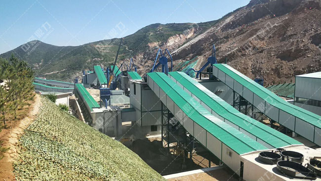 密閉砂石料場(chǎng)