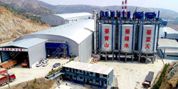 河北武安火焰山時(shí)產(chǎn)700-800噸石灰石破碎生產(chǎn)線