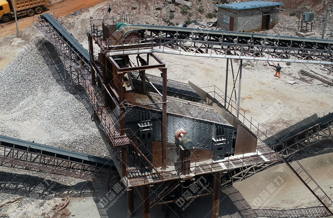 石屑制砂機生產(chǎn)線流程